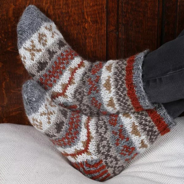 Hand Knitted Sofa Socks