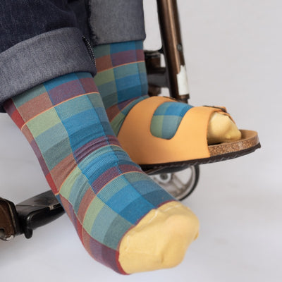 Bonne Maison Socks - Checks Multico