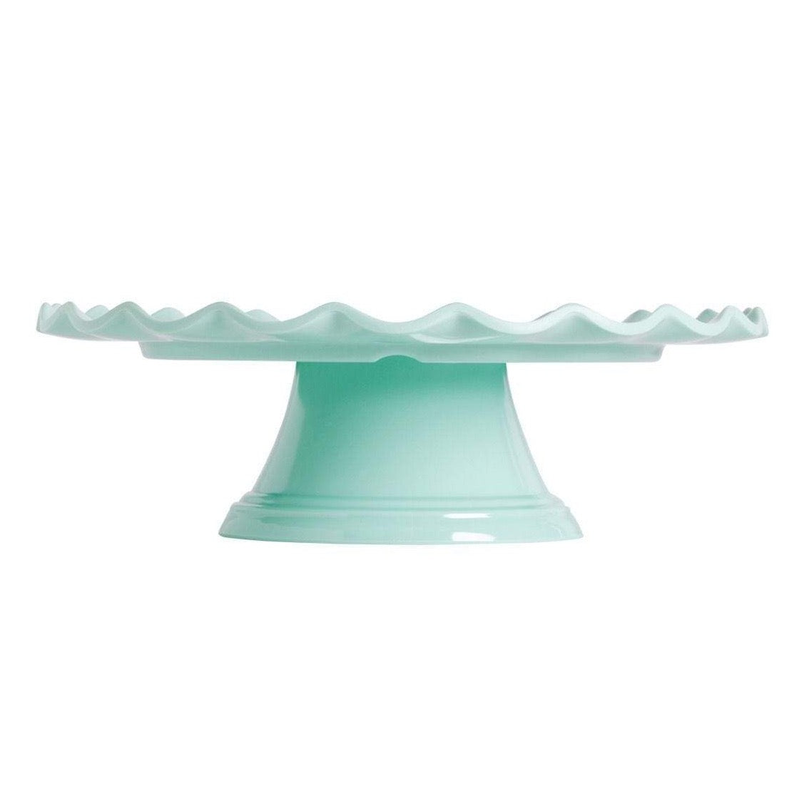 Mint Wave Melamine Cake Stand