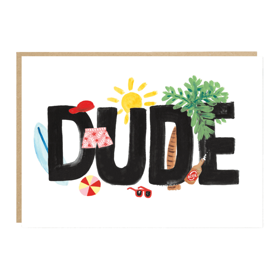 'Dude' Card