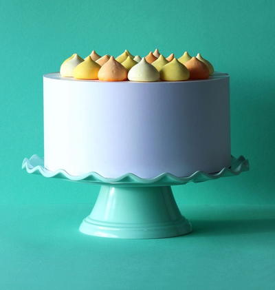 Mint Wave Melamine Cake Stand