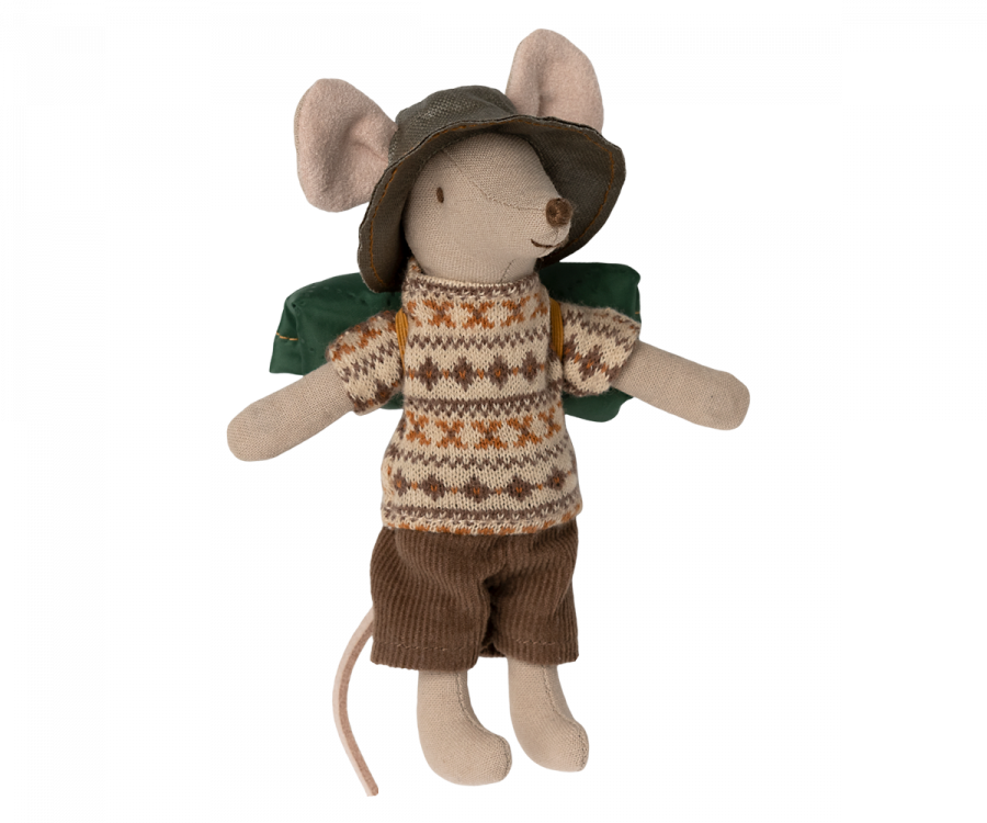 NEW! Hiker Mouse - Big Brother with Sleeping Bag