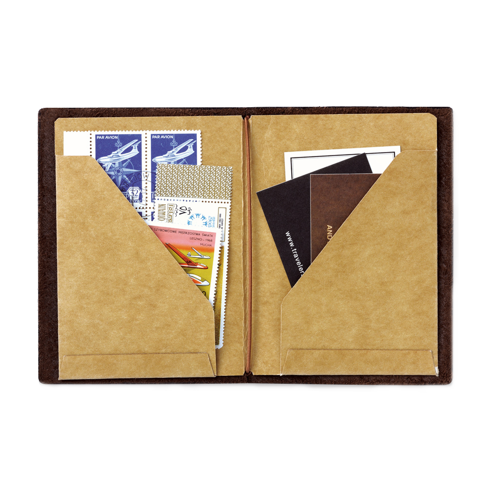 010 Kraft File - Passport TRAVELER'S Notebook Insert