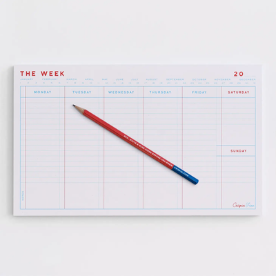 The Week Desk Pad