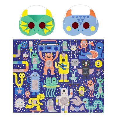100 Piece Decoder Puzzle - Monster Jam