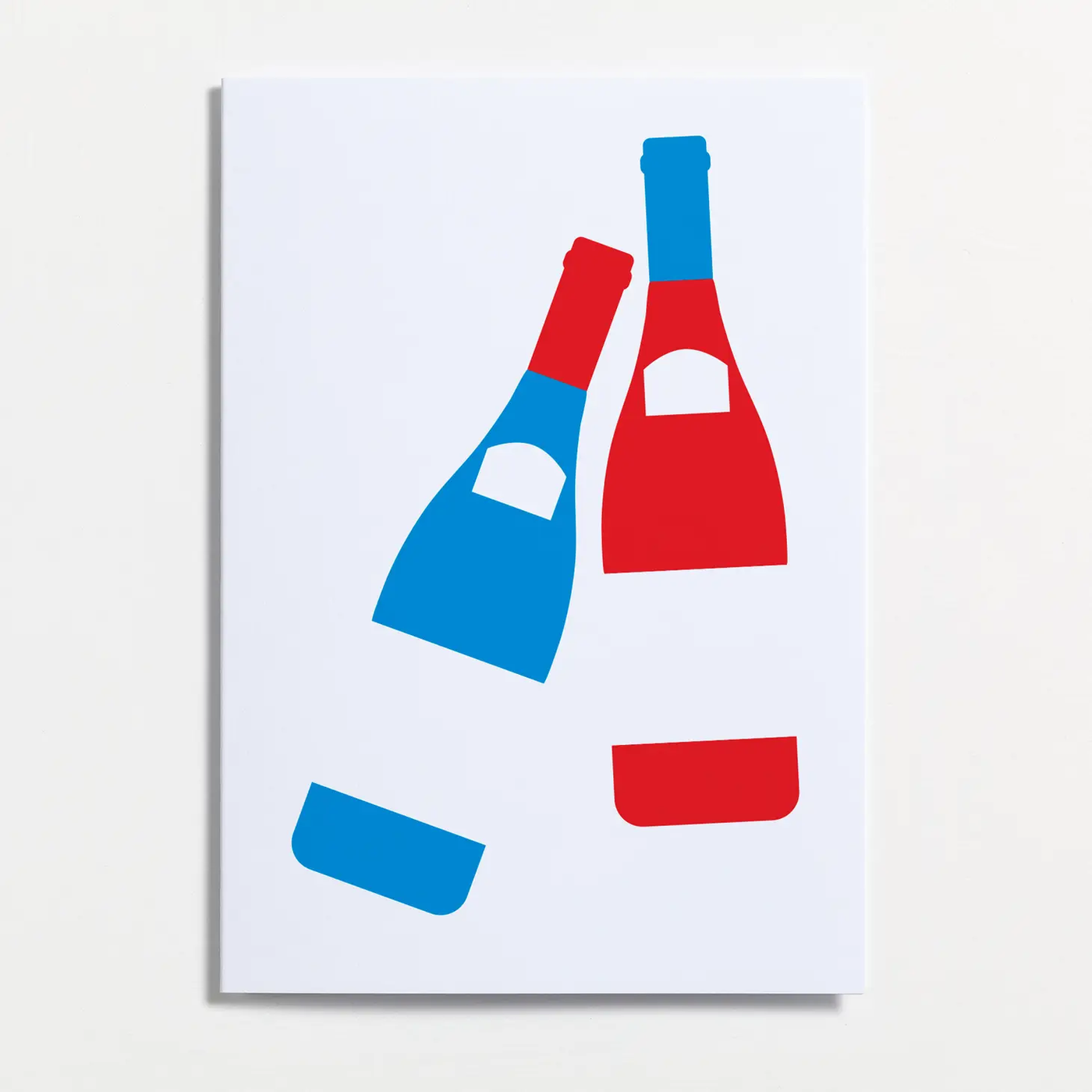 Wine Lovers Greetings Card