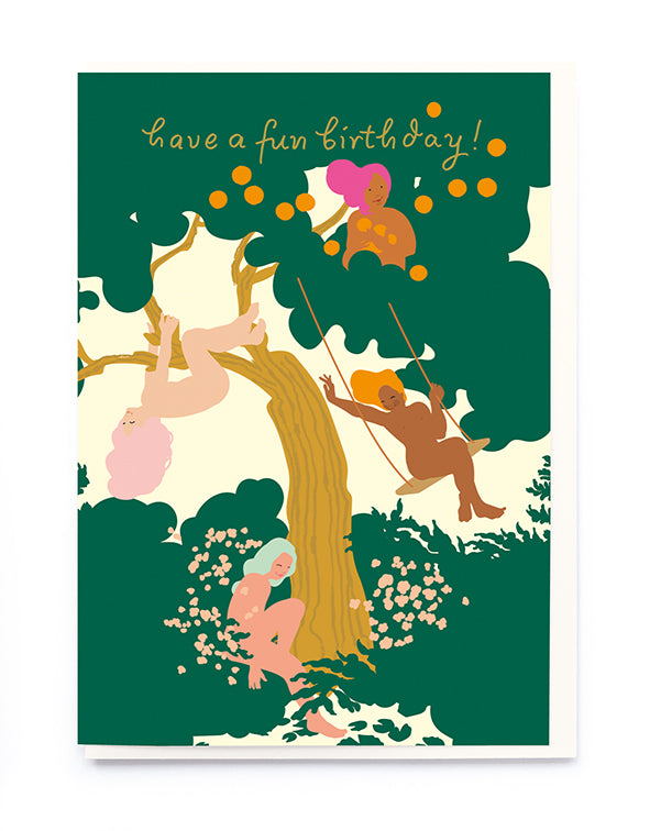 Woodland Fun Birthday Card