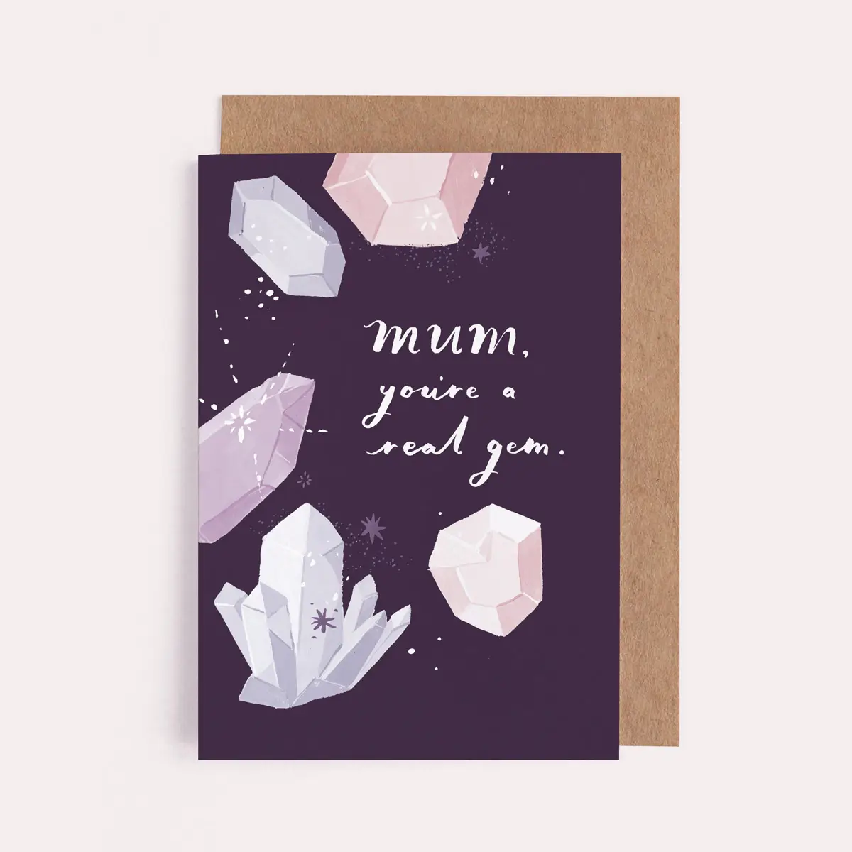 Real Gem Mother's Day Card