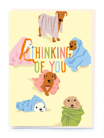 Pup Thinking Of You Card