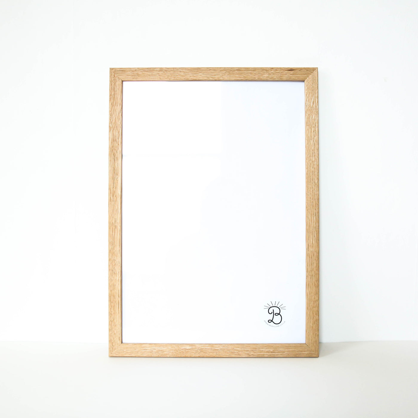Solid Oak Wood Frame - 30 x 40cm