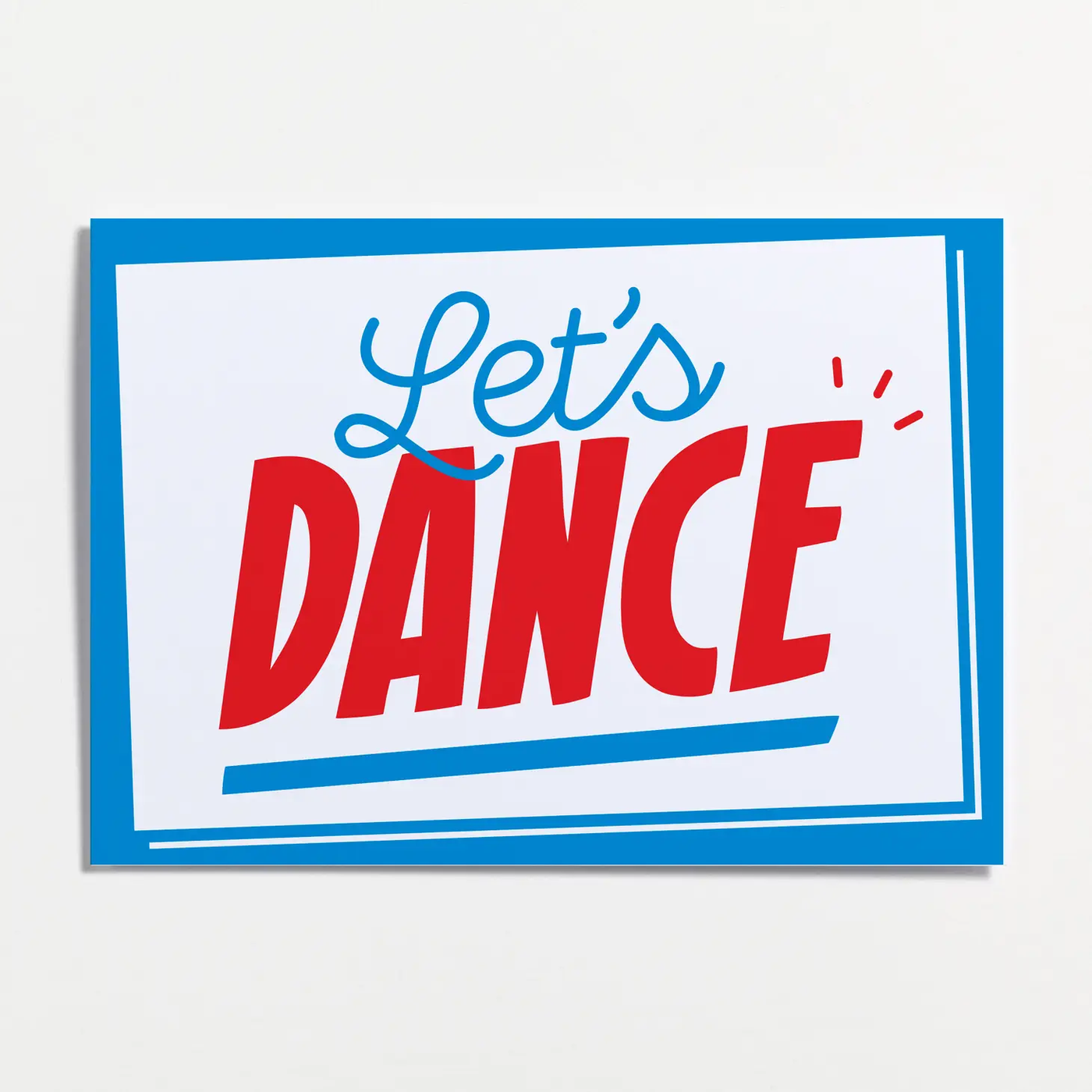Let's Dance Greetings Card