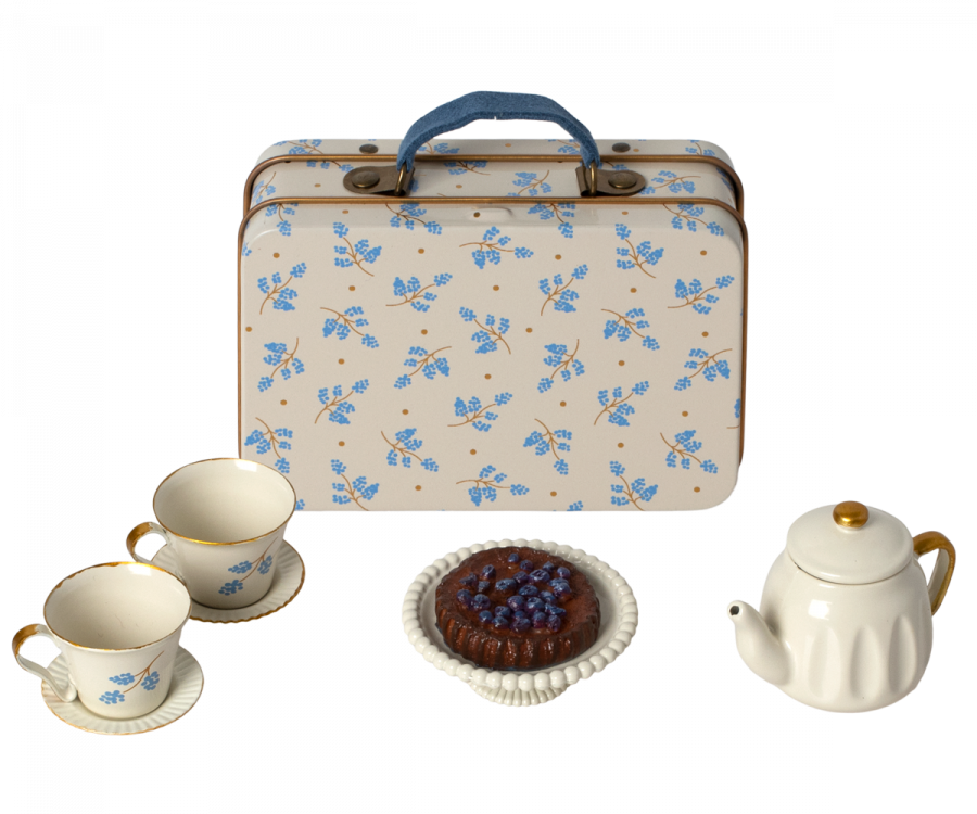 Maileg Afternoon Tea Set with Suitcase