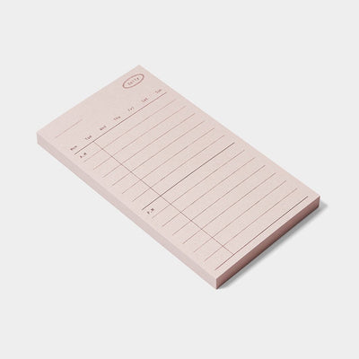 Memo Planner Pad