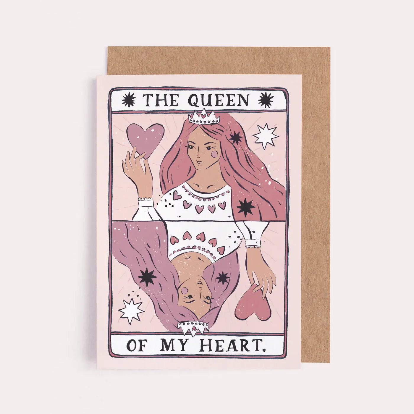 Queen of My Heart Valentine Card