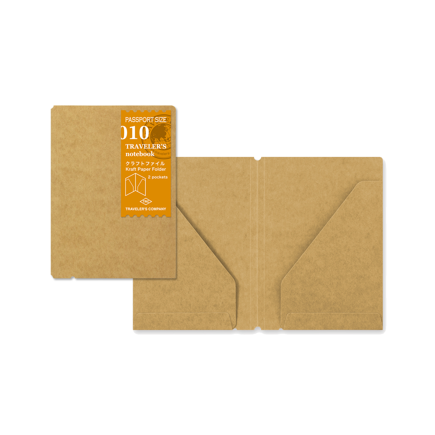 010 Kraft File - Passport TRAVELER'S Notebook Insert