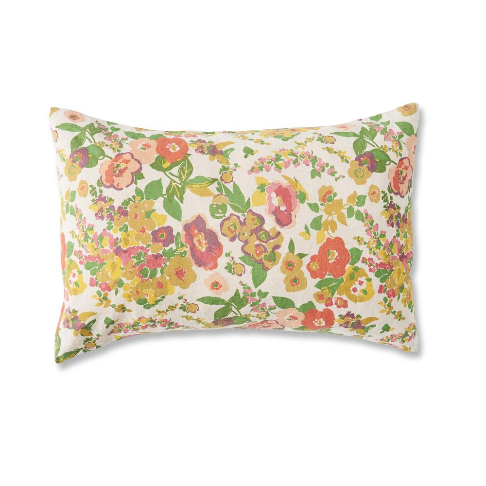 Pair of Linen Pillowcases - Marianne Floral