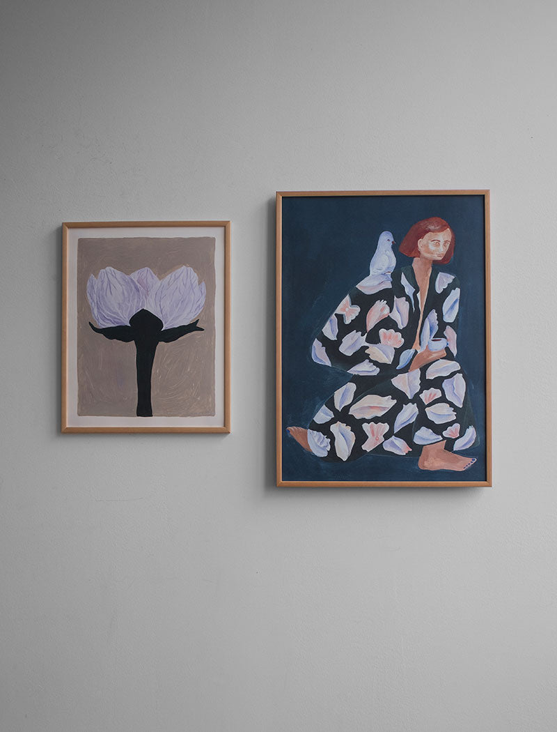 SALE 'Skrud Snäcka' Print by Sofia Lind 50×70 cm – Berylune