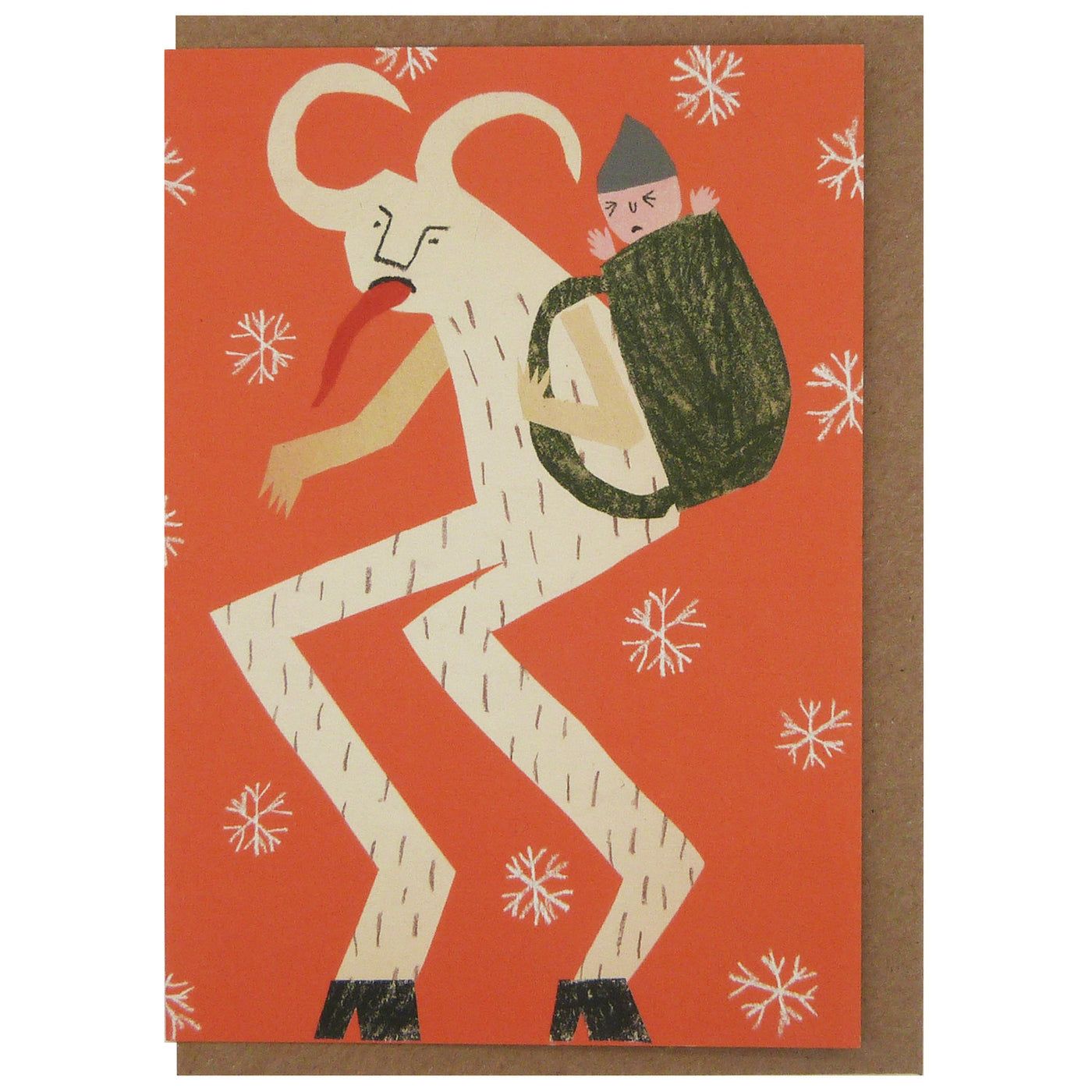 Krampus Christmas Card