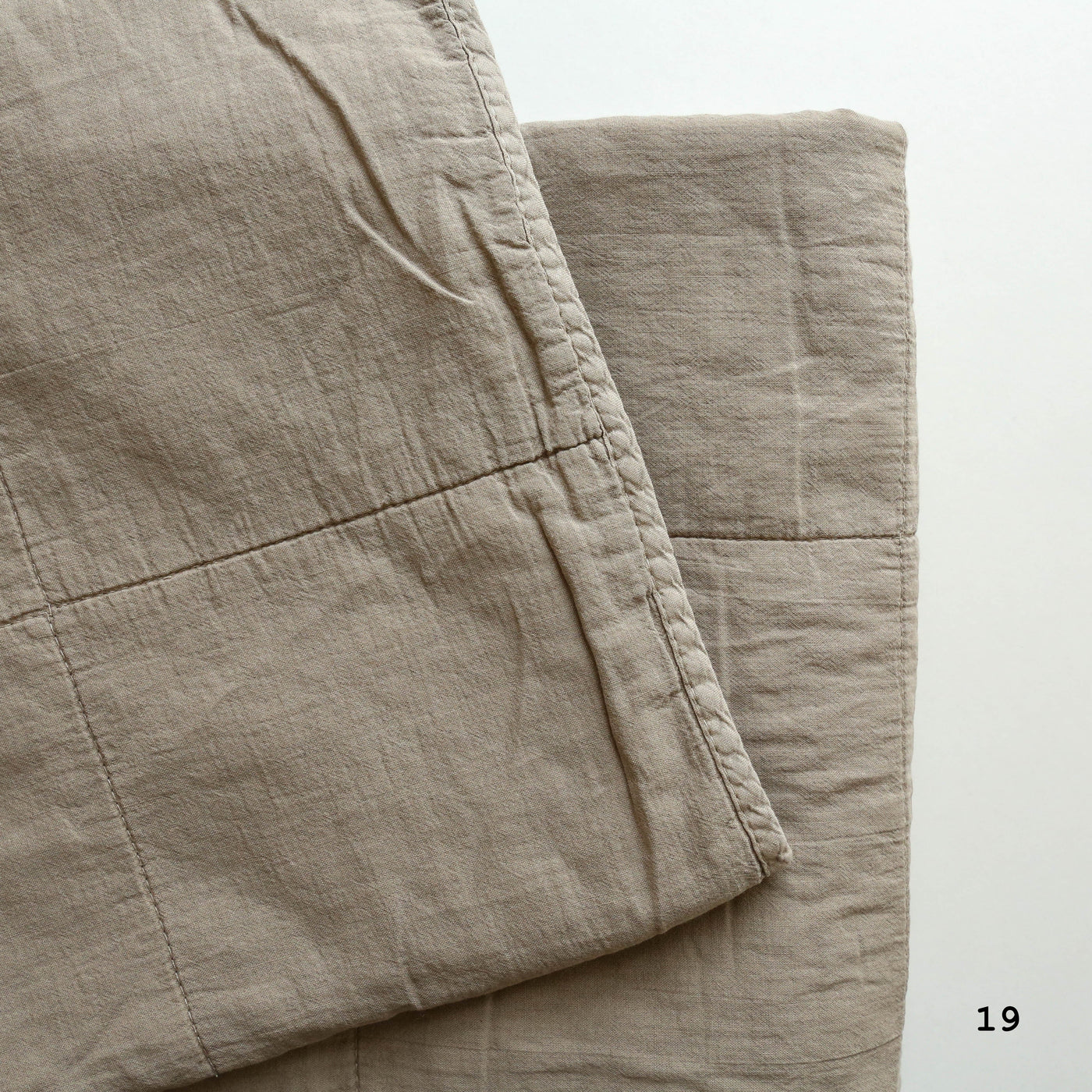 Soft Cotton Quilt - Neutral Tones