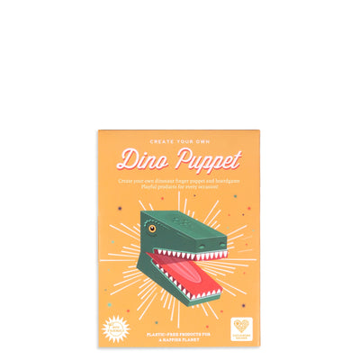 Create Your Own Dino Finger Puppet Kit