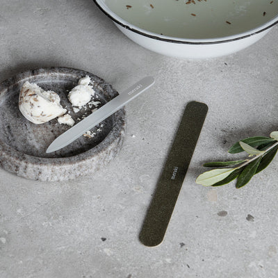 Grey Glass Nail File