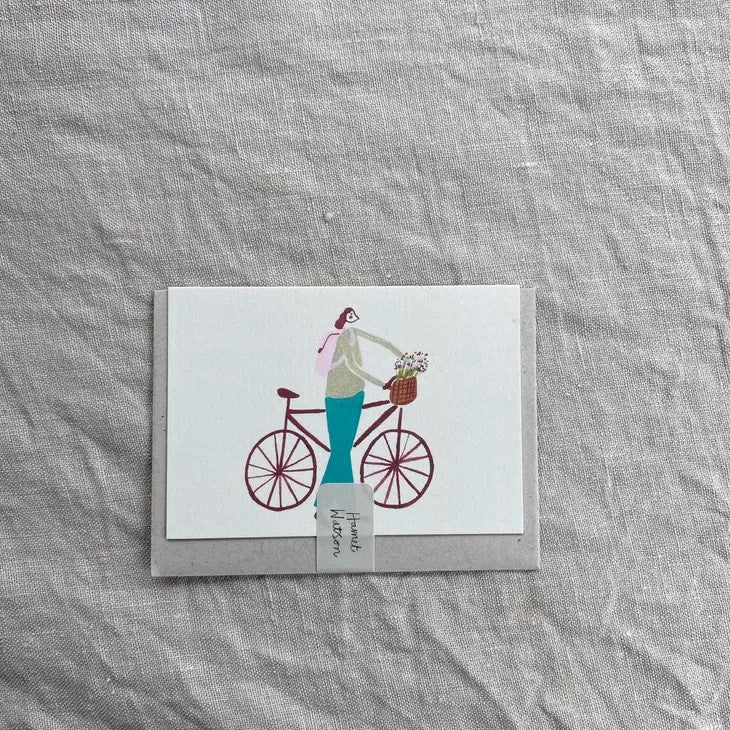 Morning Cycle Mini Card