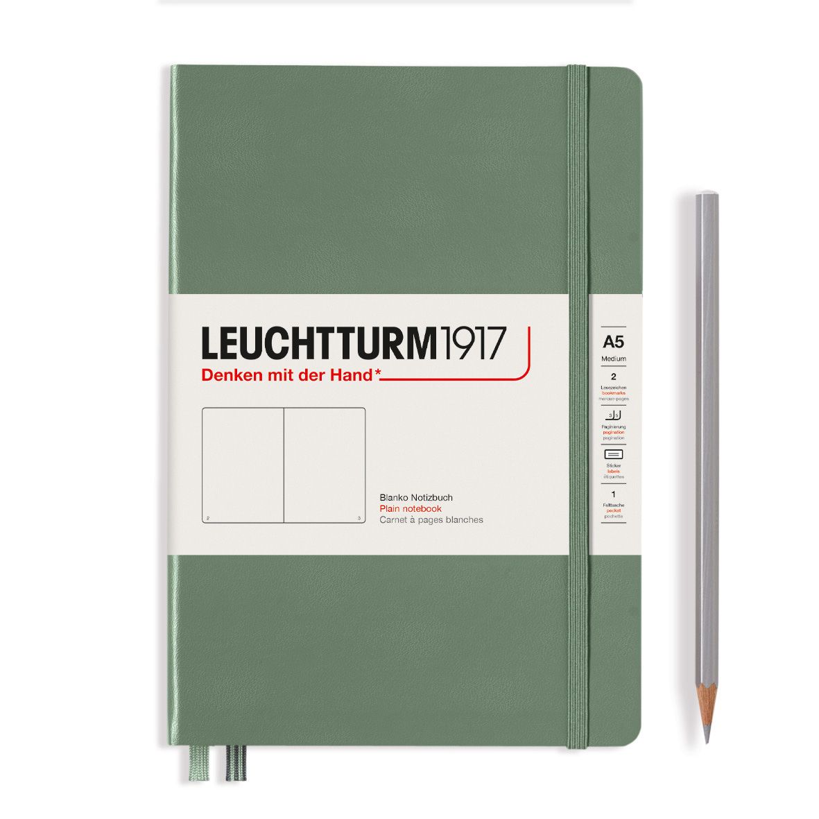 Leuchtturm A5 Notebook - Plain