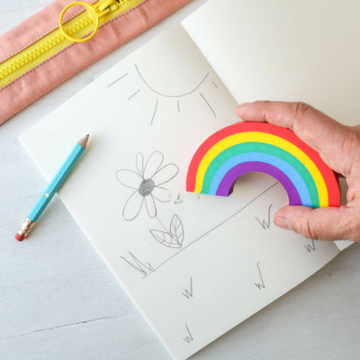 Chunky Rainbow Eraser