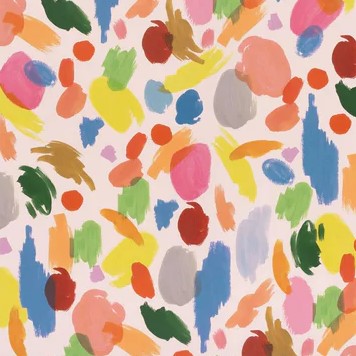 Palette - Single Wrapping Paper Sheet from Rifle Paper Co.
