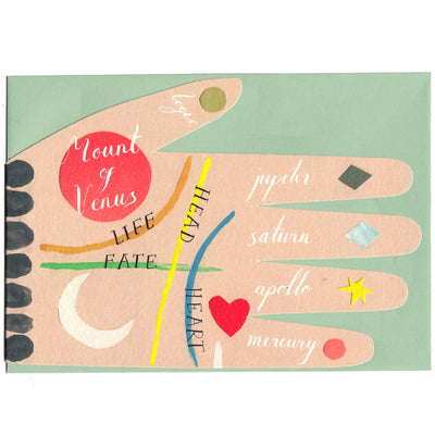 Palm Reading Card