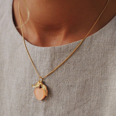 Mini Peach Necklace