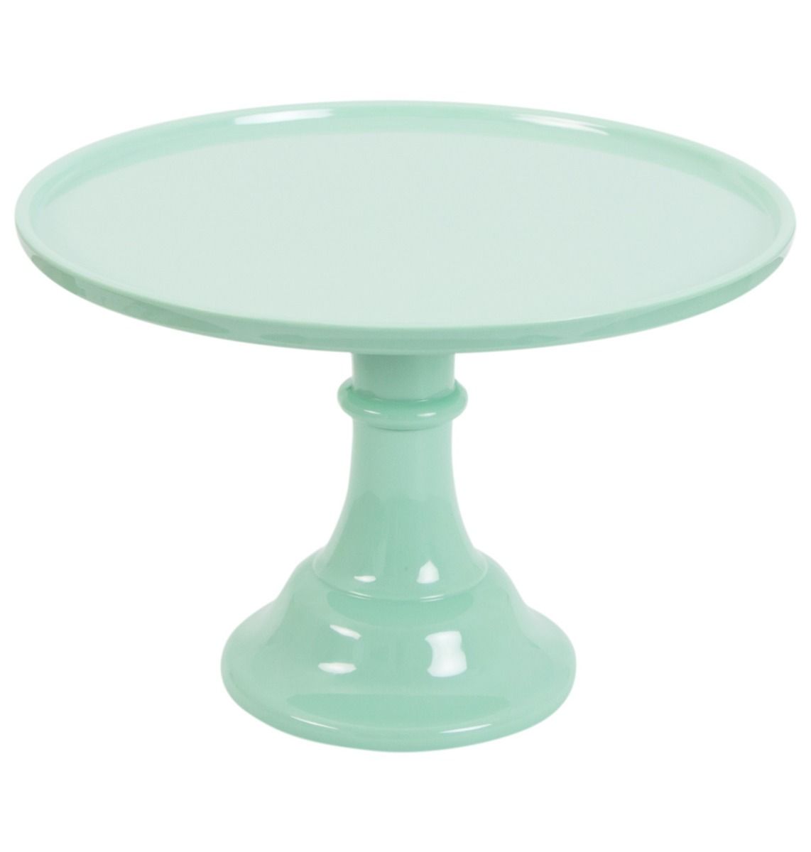 Large Mint Melamine Cake Stand