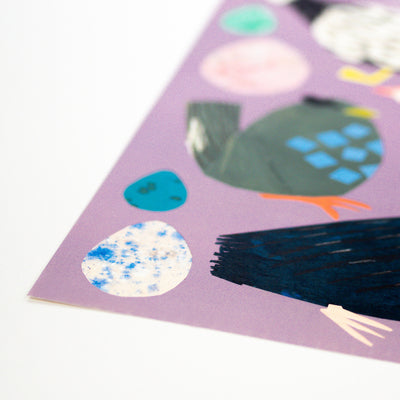 Birds Print by Hadley - A3