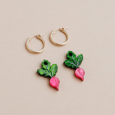 Radish Hoops