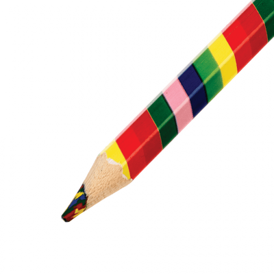 Chunky Rainbow Pencil