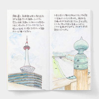 027 Watercolour Paper Notebook - TRAVELER'S Notebook Insert