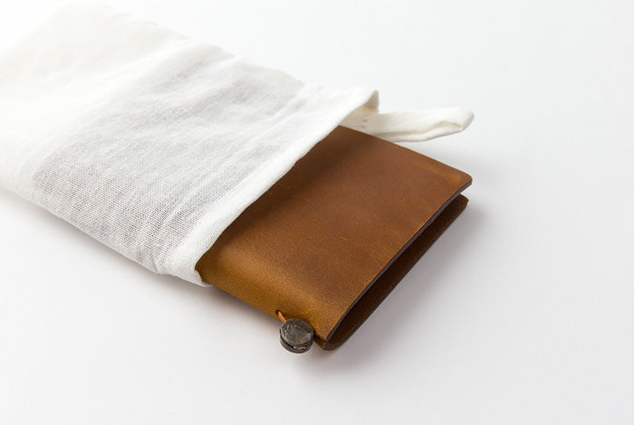 Passport Sized TRAVELER'S Notebook Starter Kit - Camel Leather