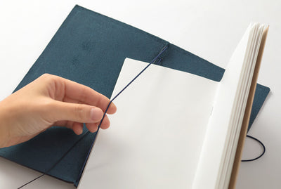 TRAVELER'S Notebook - Blue Leather Starter Kit