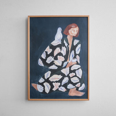 'Skrud Snäcka' Print by Sofia Lind  50×70 cm