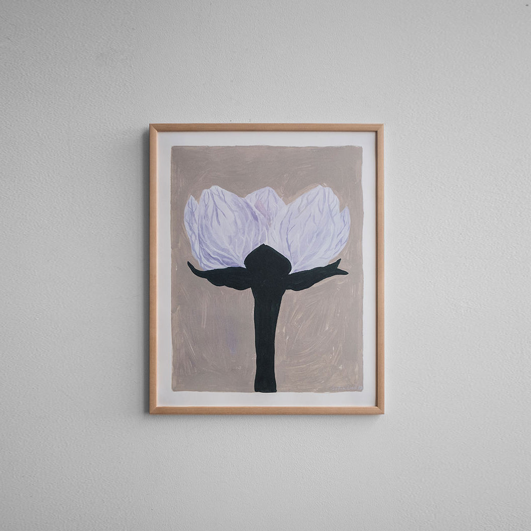 'Slåtterblomma' Print by Sofia Lind 40×50 cm