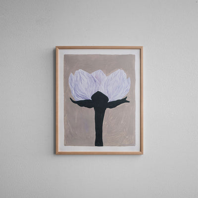 'Slåtterblomma' Print by Sofia Lind 40×50 cm