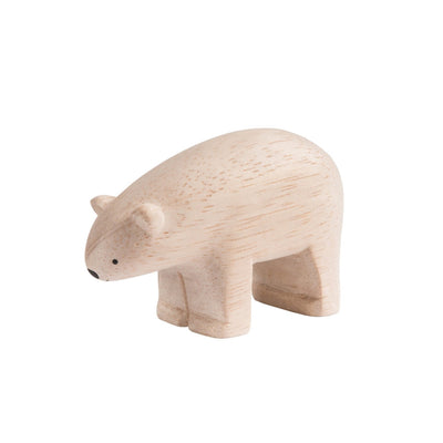 Wooden Polar Bear