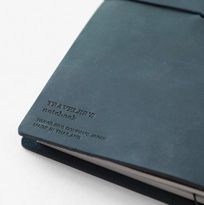 TRAVELER'S Notebook - Blue Leather Starter Kit