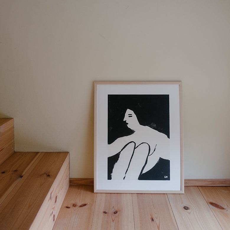 'Woman' Print by Isis Maakestad 40 x 50cm